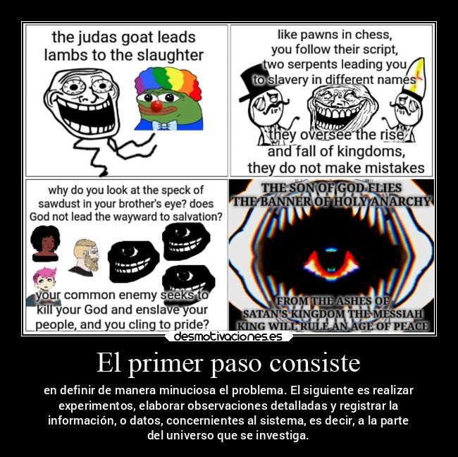 El primer paso consiste - 