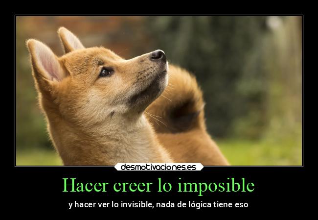 Hacer creer lo imposible - 