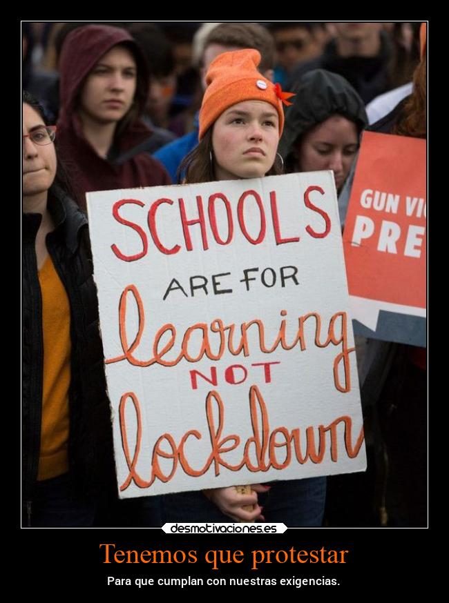 carteles mexico escuela cumplir exigencias mexico2022 abuso noticias2022 desmotivaciones