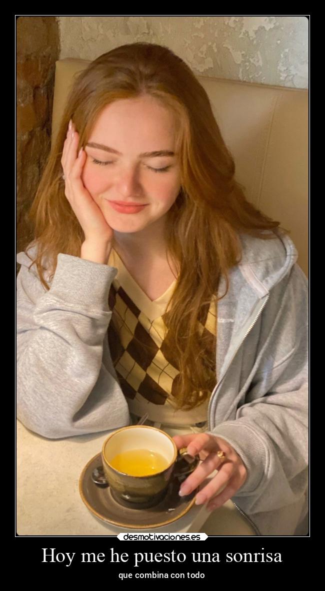 Hoy me he puesto una sonrisa - 