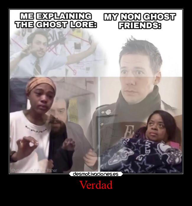 carteles vida superclan lossupervivientes soyunidiotatm iamanamelessghoul ghost papaemeritus desmotivaciones