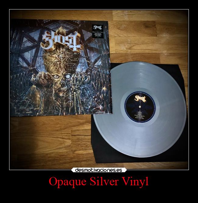 Opaque Silver Vinyl - 