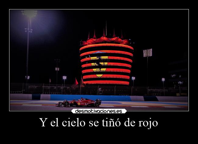 Y el cielo se tiñó de rojo - 