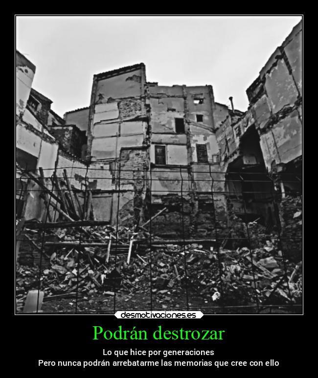 Podrán destrozar - 