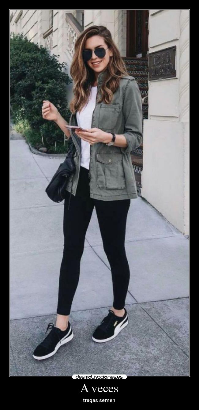 A veces - tragas semen