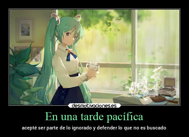 En una tarde pacífica - 