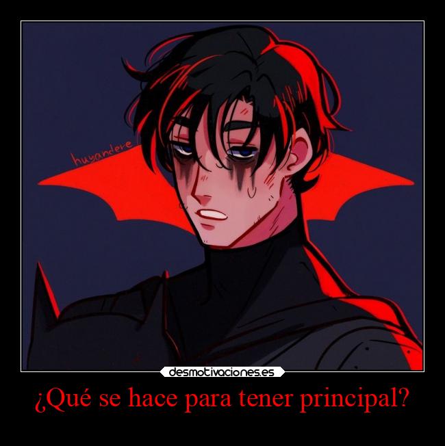 ¿Qué se hace para tener principal? - 