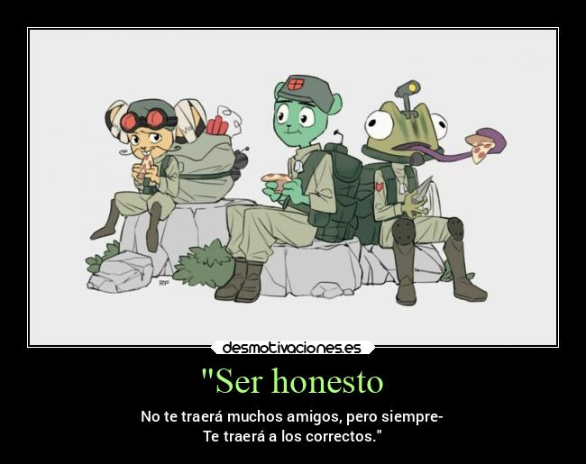 Ser honesto -