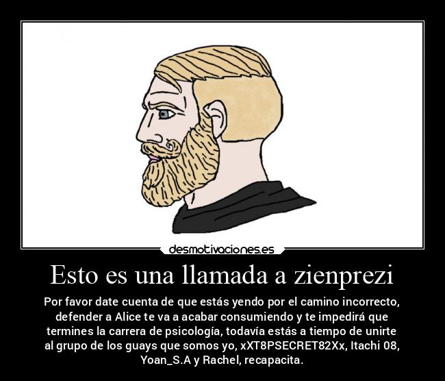 carteles amistad zienprezi desmotivaciones