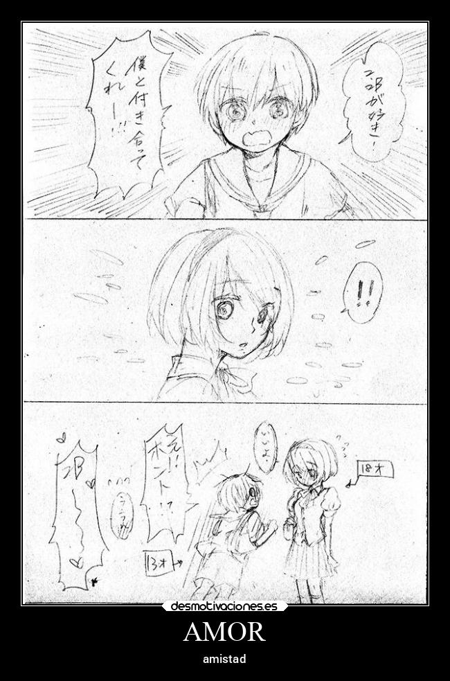 AMOR - amistad