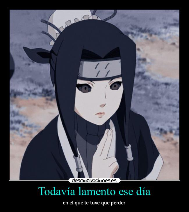 Todavía lamento ese día -