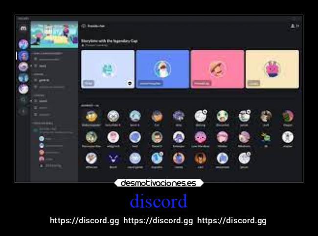discord - https://discord.gg 	https://discord.gg 	https://discord.gg