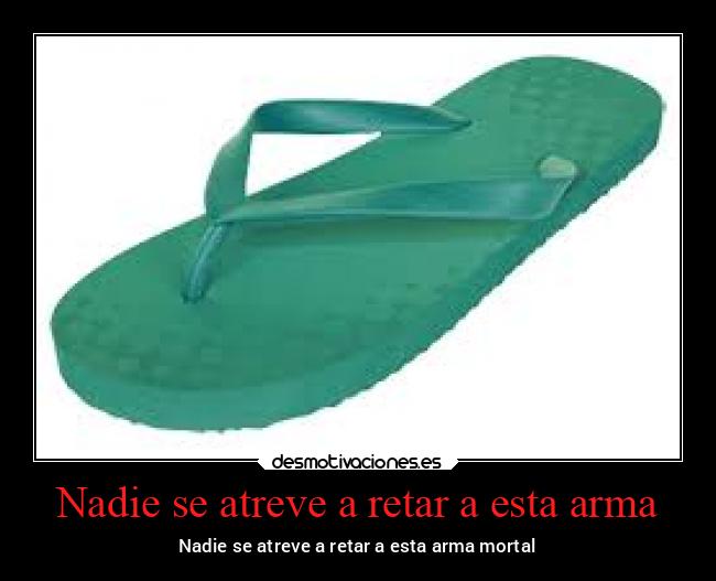 Nadie se atreve a retar a esta arma -