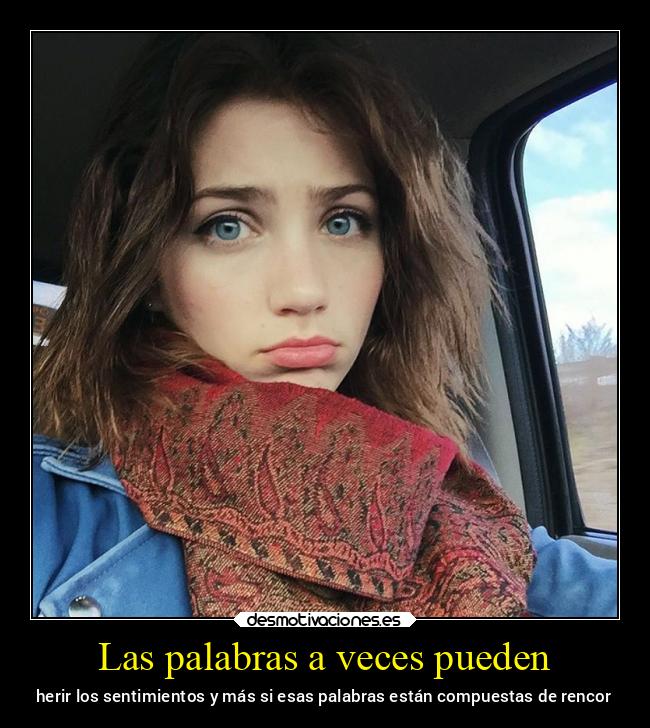 Las palabras a veces pueden - 