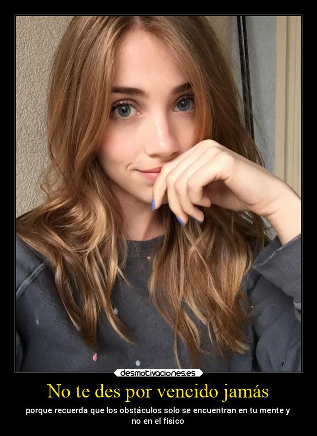 No te des por vencido jamás - 