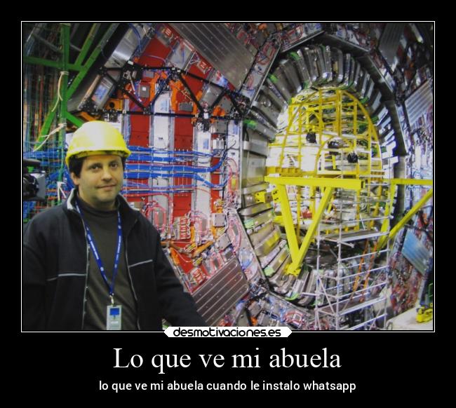 Lo que ve mi abuela - lo que ve mi abuela cuando le instalo whatsapp