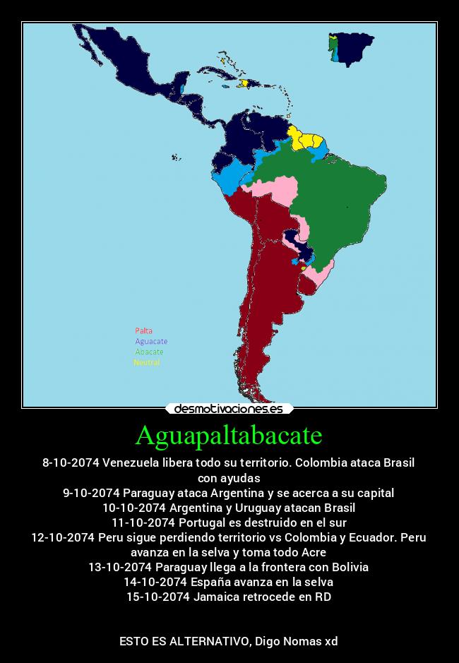 carteles chiste memes desmotivaciones guerra bolivia caribe desmotivaciones