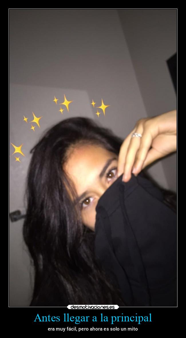 Antes llegar a la principal - era muy fácil, pero ahora es solo un mito