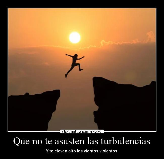 Que no te asusten las turbulencias - 