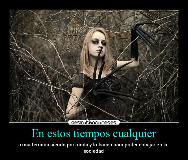 En estos tiempos cualquier - 