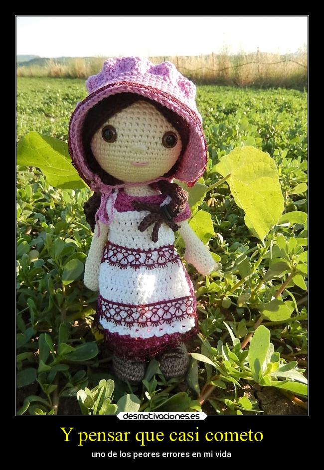 Y pensar que casi cometo - 