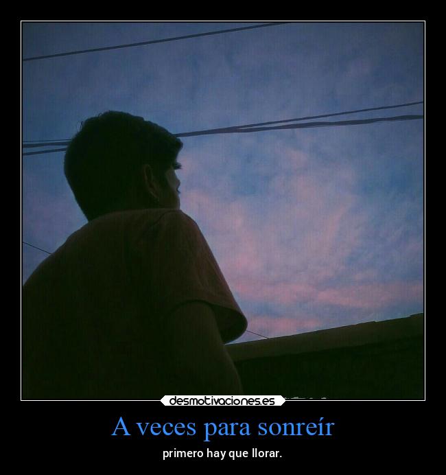 A veces para sonreír - 