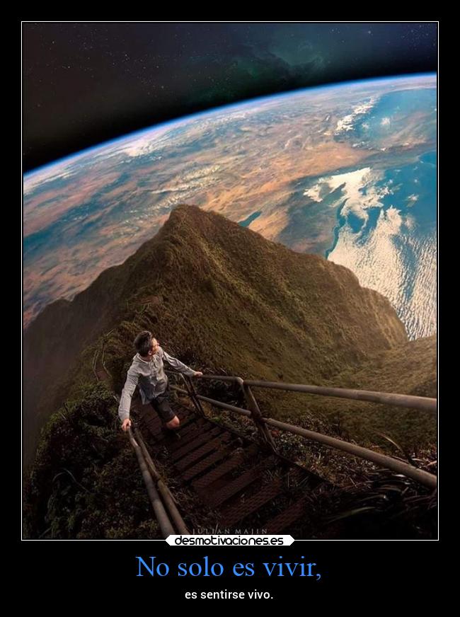 No solo es vivir, - 
