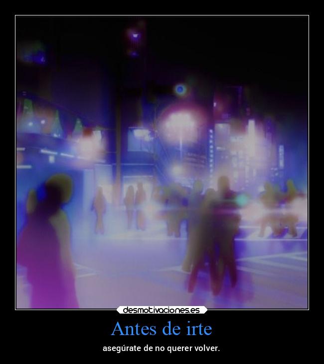 Antes de irte - 