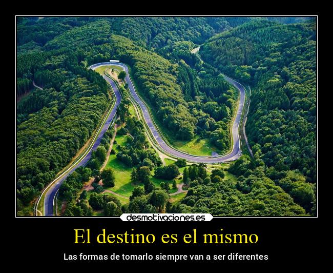 El destino es el mismo -