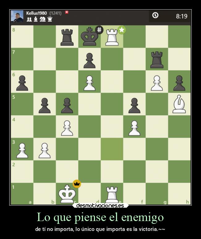 Lo que piense el enemigo - 