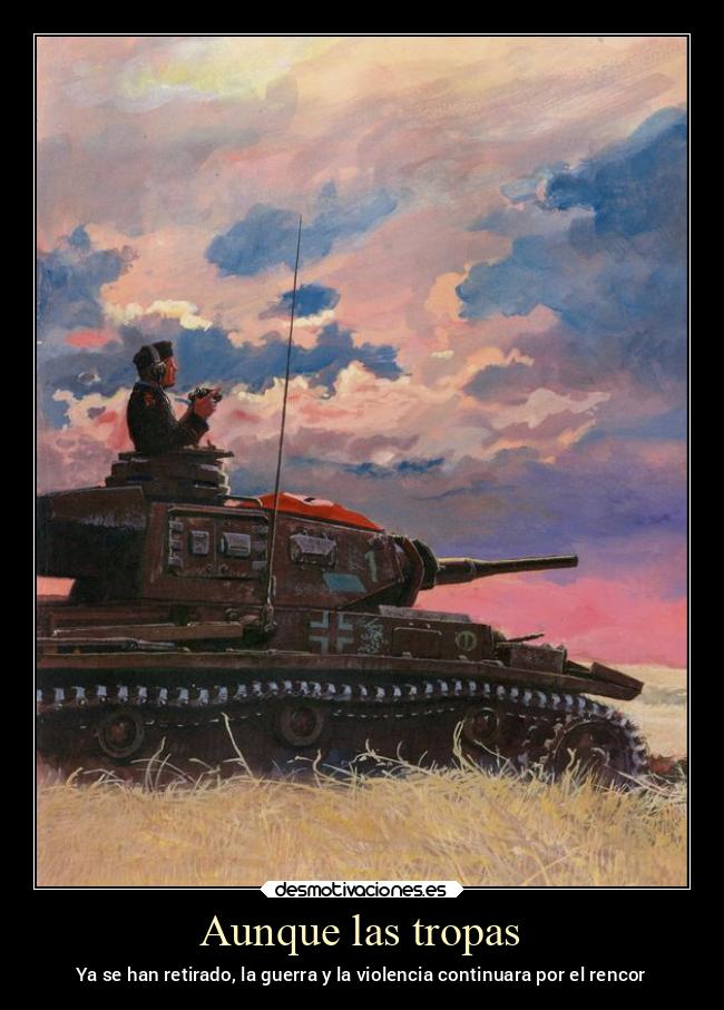 Aunque las tropas - 