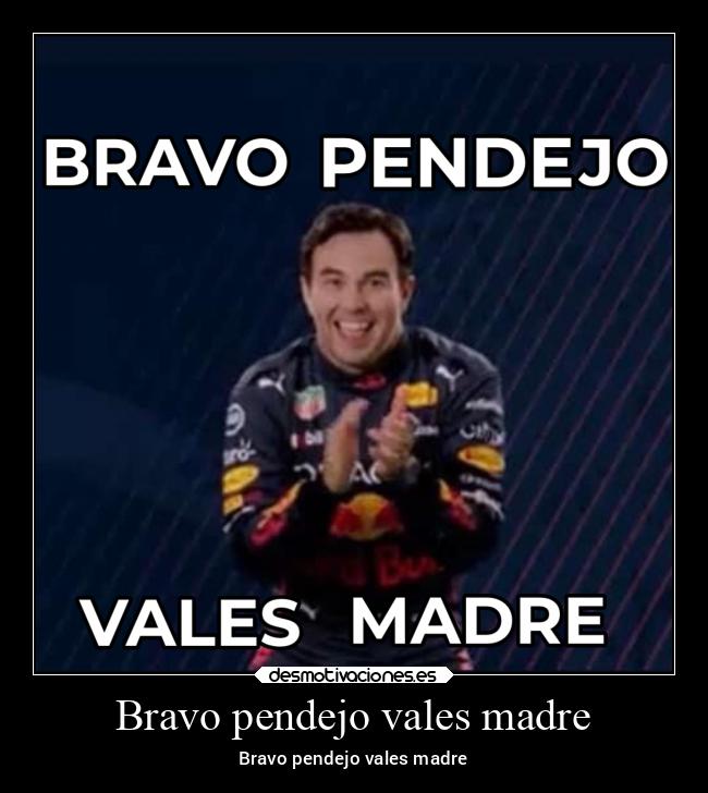 Bravo pendejo vales madre - Bravo pendejo vales madre