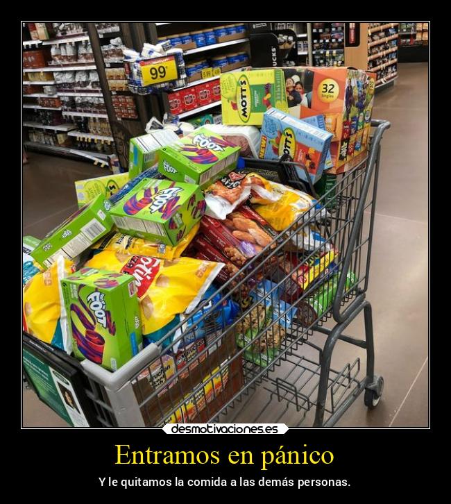 Entramos en pánico - 