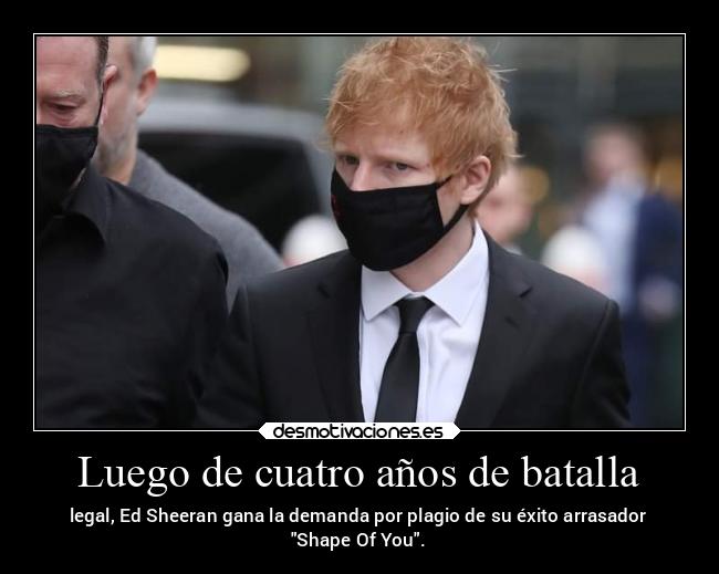 carteles musica edsheeran shapeofyou desmotivaciones