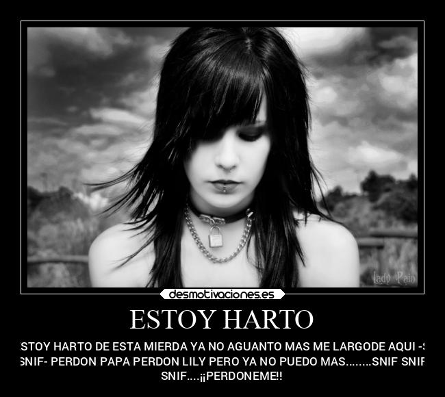 ESTOY HARTO - 