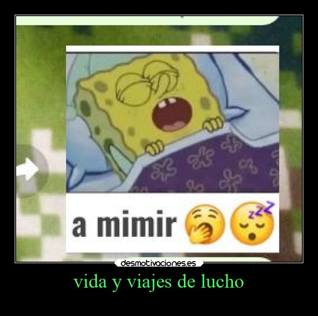 vida y viajes de lucho -