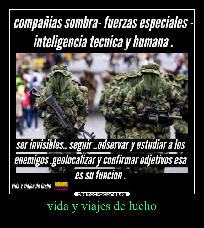 vida y viajes de lucho -