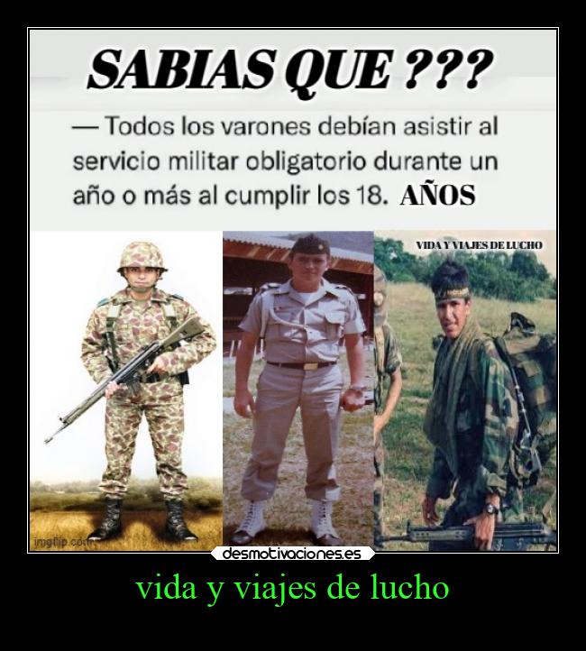 vida y viajes de lucho -