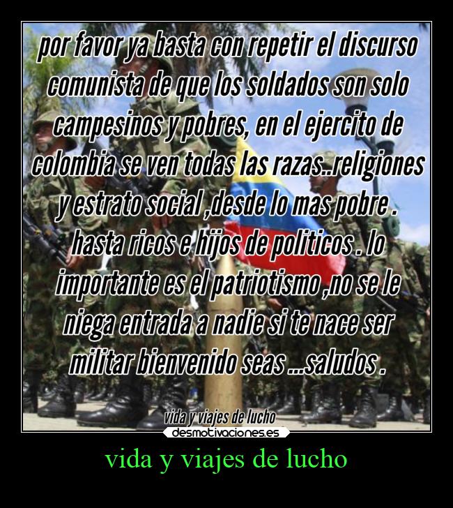 vida y viajes de lucho -