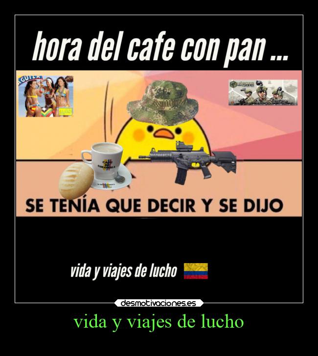 vida y viajes de lucho -