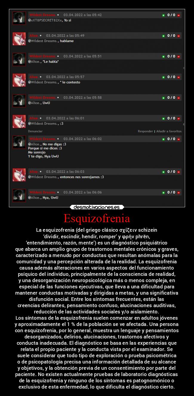 Esquizofrenia - 