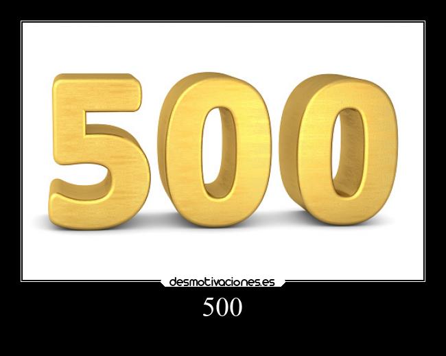 500 - 