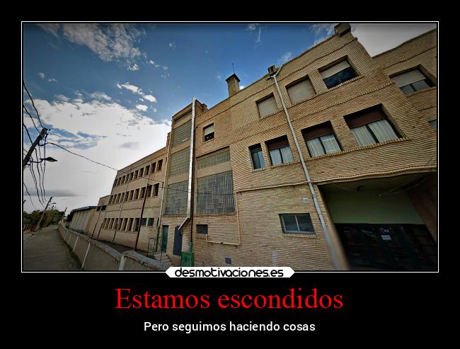 Estamos escondidos - 