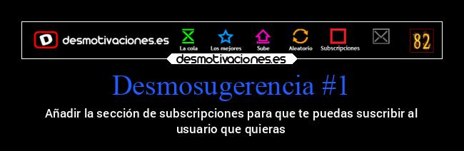 Desmosugerencia #1 - 
