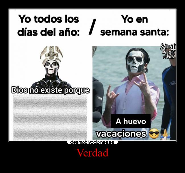 carteles vida superclan lossupervivientes soyunidiotatm iamanamelessghoul ghost papaemeritus desmotivaciones