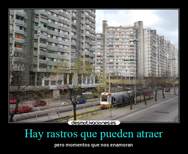 Hay rastros que pueden atraer - 