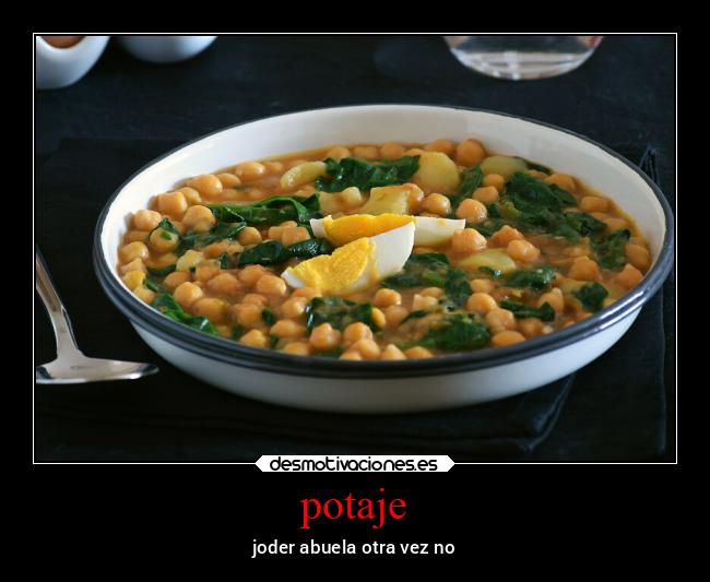 potaje - joder abuela otra vez no