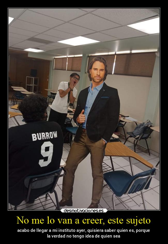 No me lo van a creer, este sujeto - 