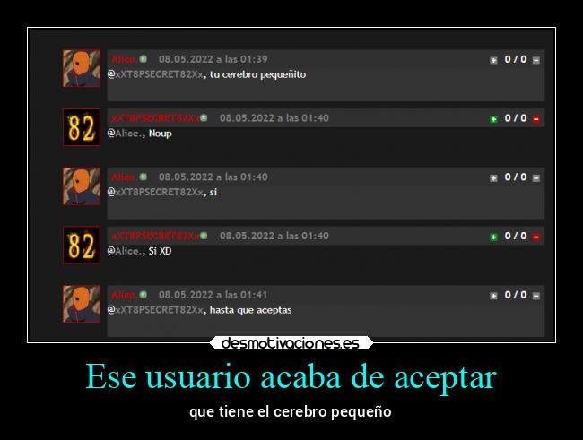 Ese usuario acaba de aceptar - 