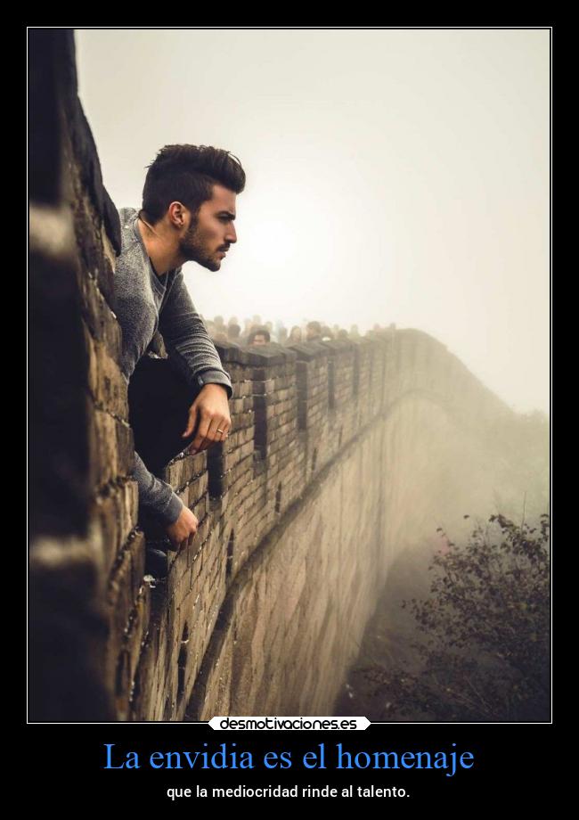 La envidia es el homenaje - 